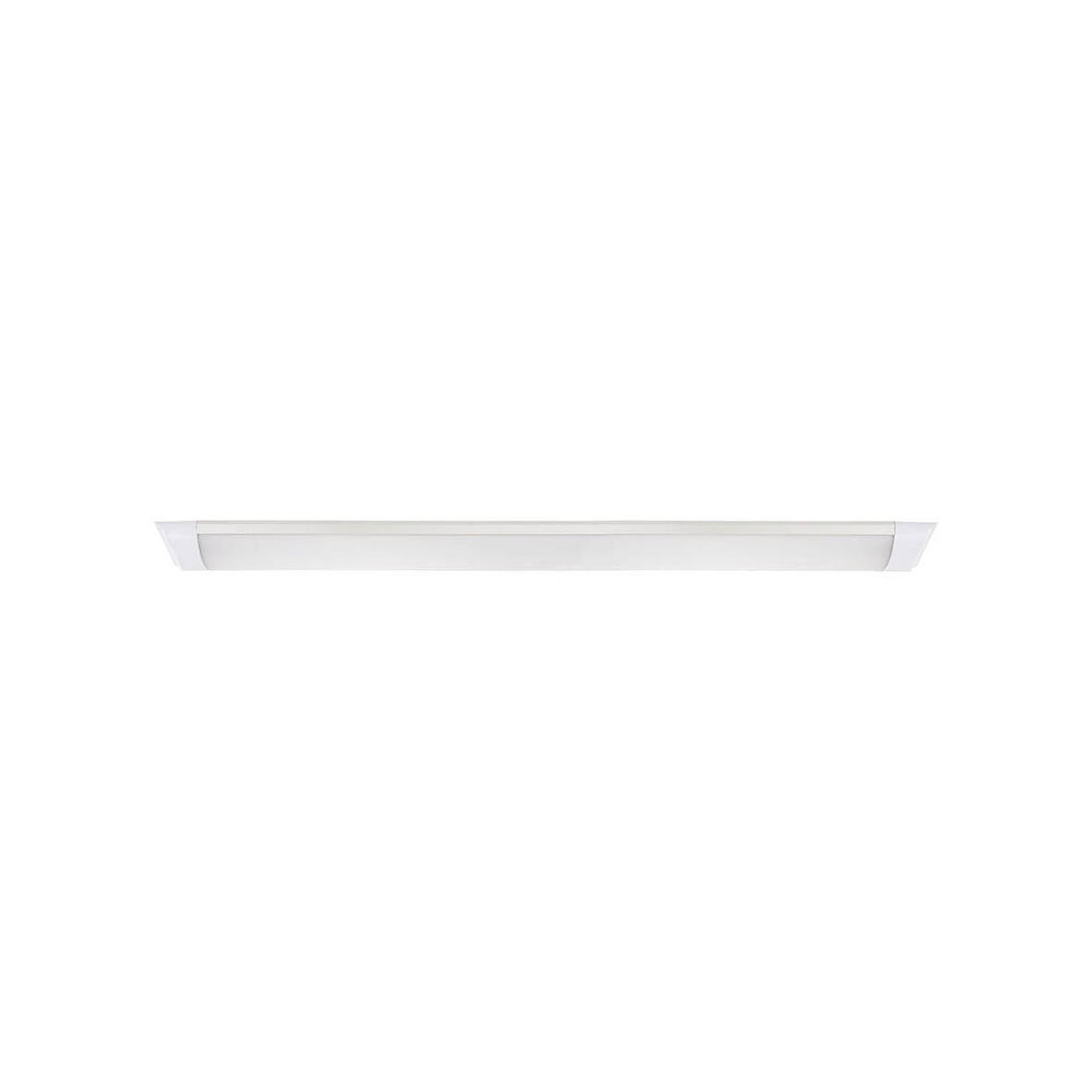 Luminária de Led Teto Slim 36W 3000K Bivolt Luz Amarela Blumenau
