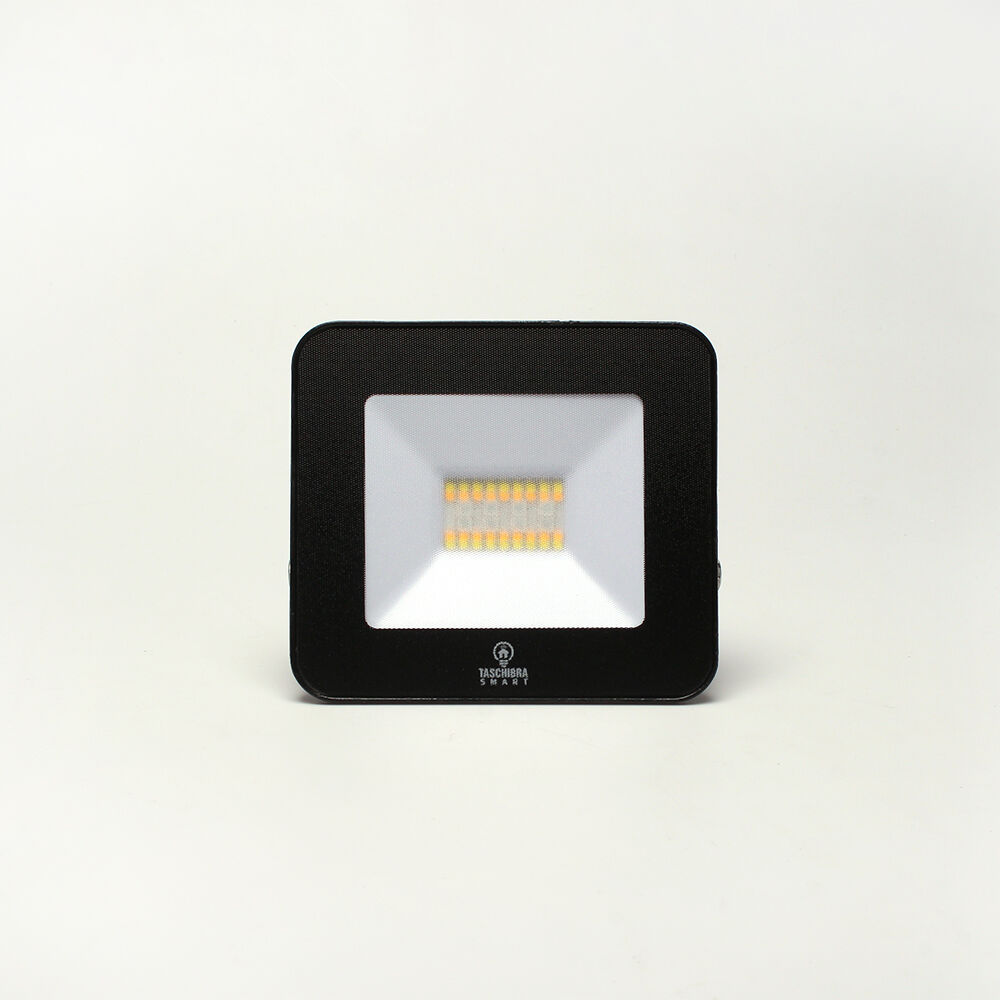 Refletor Led Smart 20W RGB Autovolt Preto Taschibra