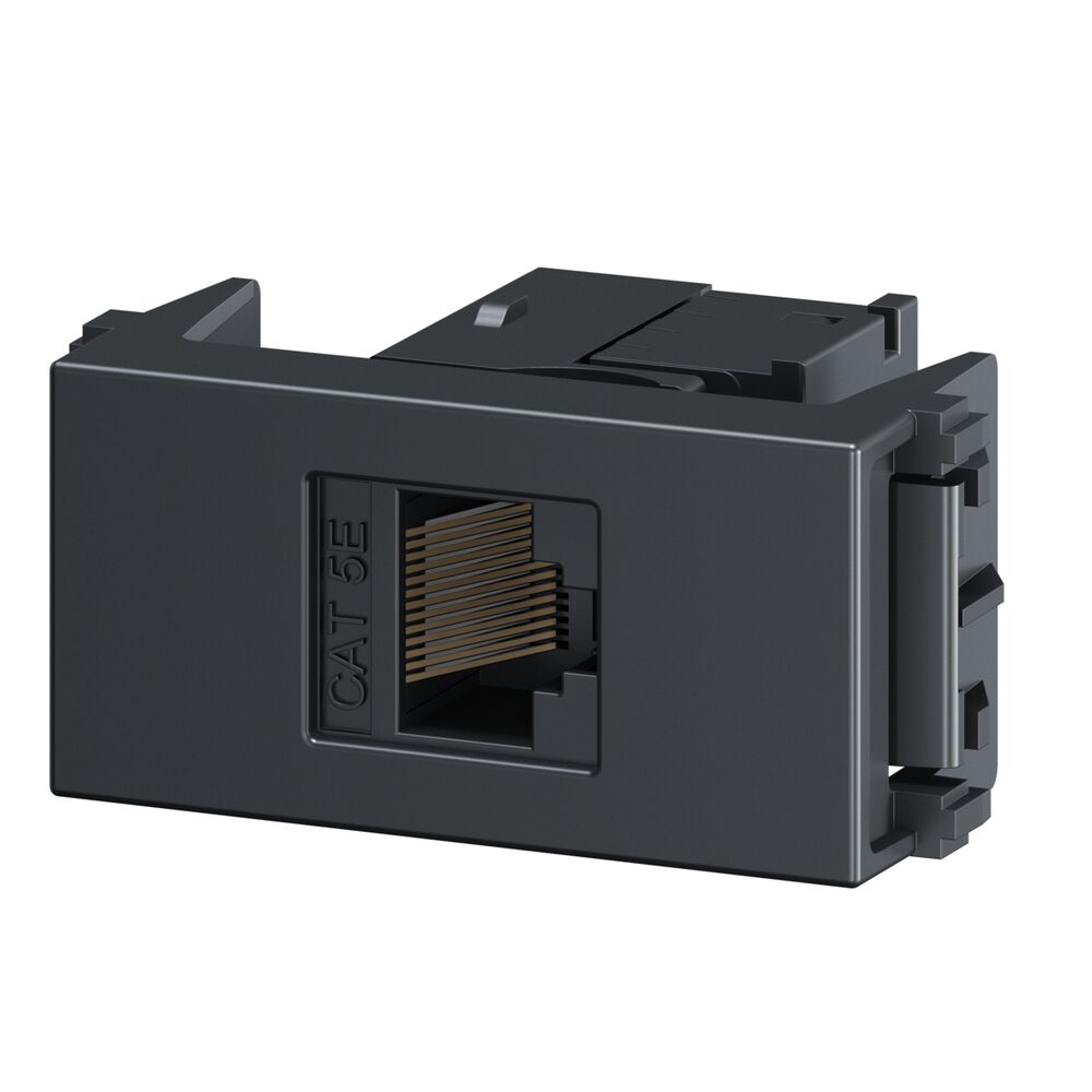 Módulo Tomara RJ45 CAT 5E Esatta Grafite Escuro Weg