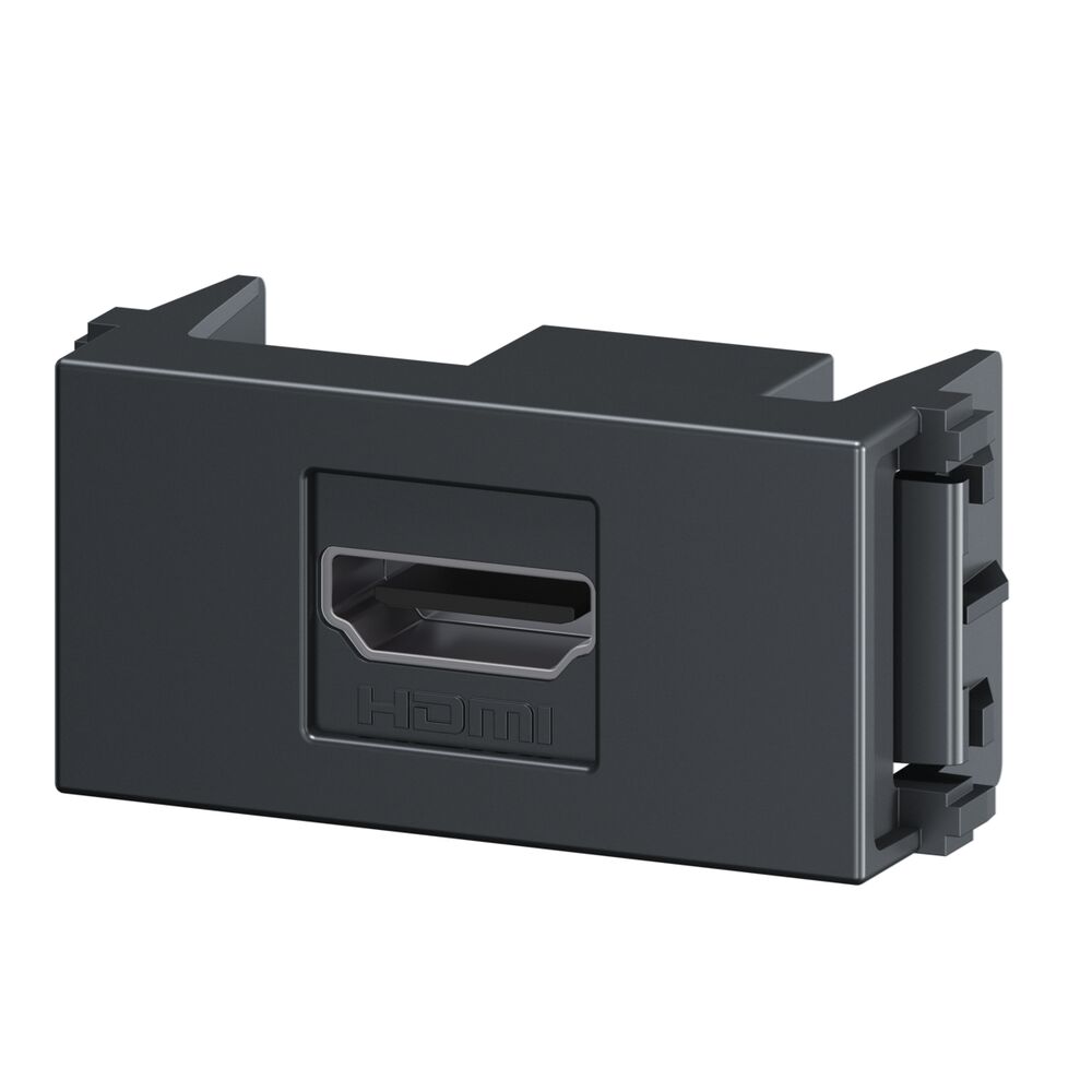 Módulo HDMI Esatta Grafite Escuro Weg