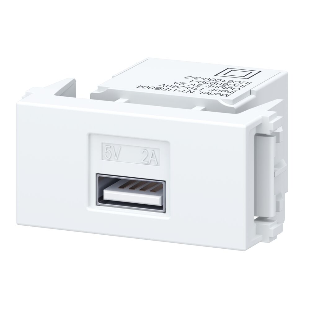 Módulo USB Keystone Esatta Branco Weg