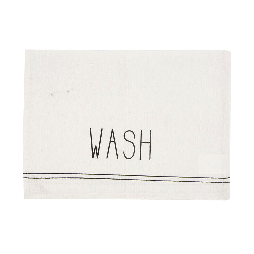 Pano para Copa Wash 40x60cm Branco Casa&Ideia