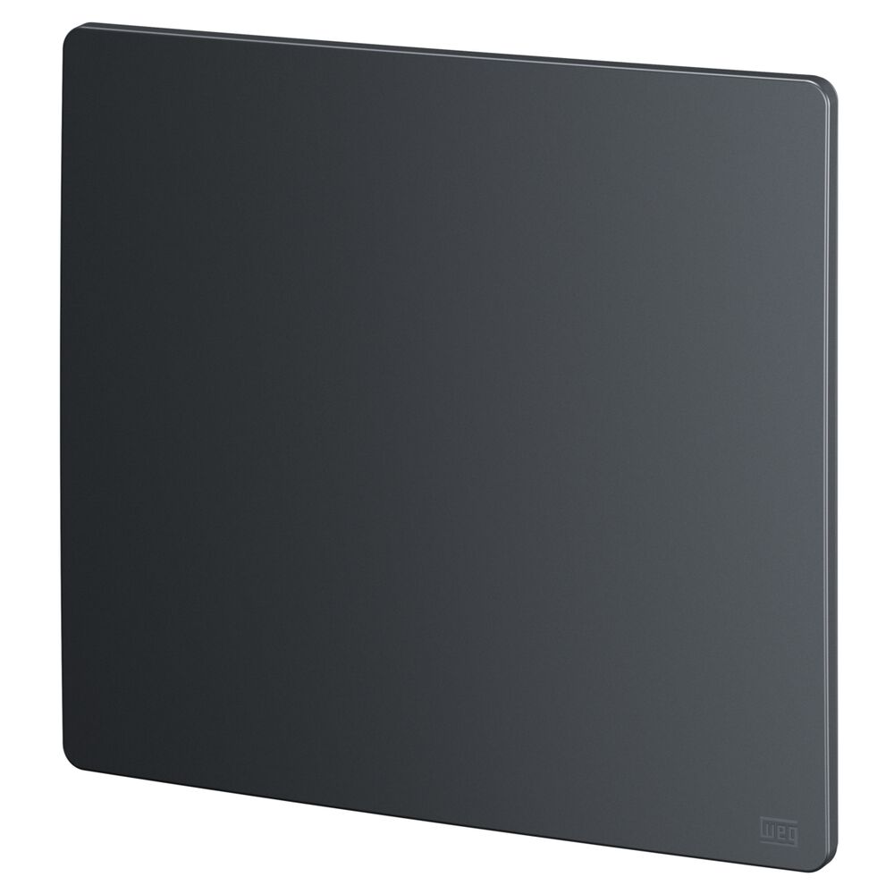 Placa 4x4 Cega Esatta Grafite Escuro Weg