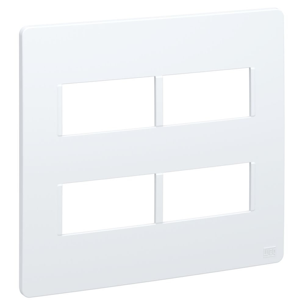 Placa 4x4 4 Seções Esatta Branco Weg