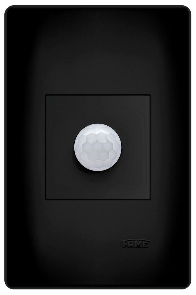 Sensor de Presença Habitat Black Fame