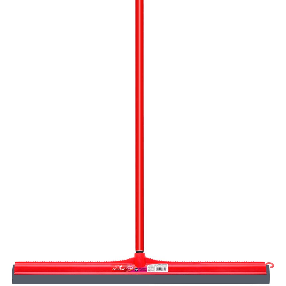 Rodo de Mão Duplo 60cm Vermelho Escuro Condor