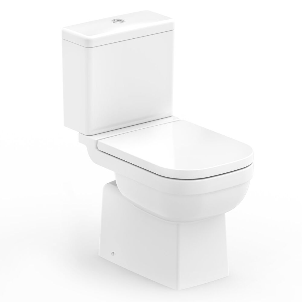 Kit Vaso Sanitário com Caixa Acoplada Acionamento Duplo 3/6L Assento Softclose Elite Branco Celite