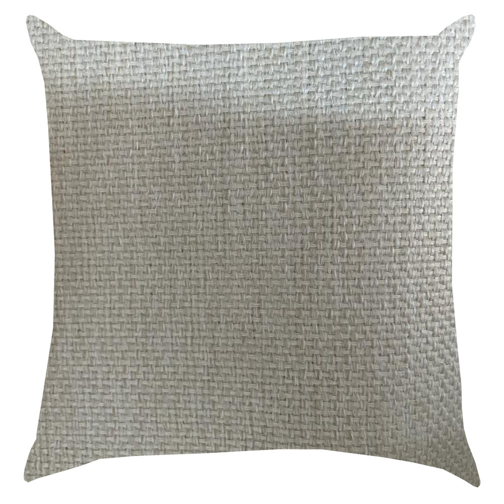 Almofada Rústico Tramado Cru Jacquard 43x43cm Diagonal