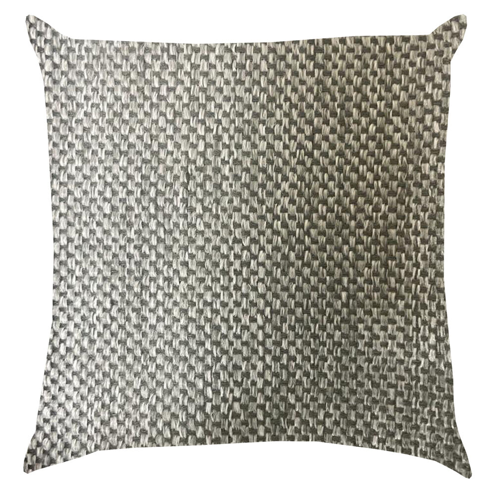 Almofada Jacquard Tramado 43x43cm Cinza Diagonal