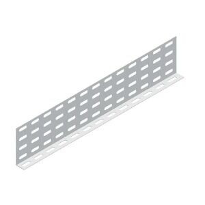 Septo Divisor Perfurado para Eletrocalha 25x100 G-PZ 3m Aço Zincado Perfil Líder
