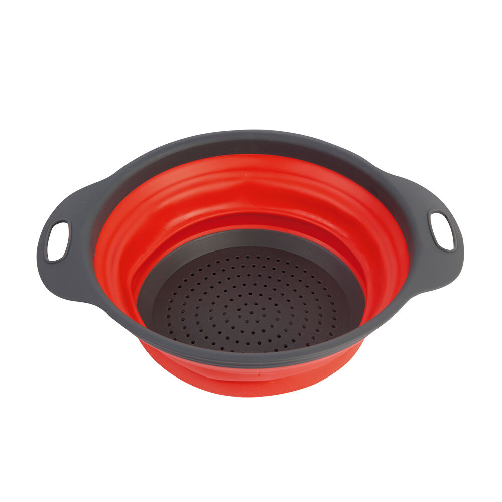 Escorredor de Silicone Redondo 29,5x24x9cm Casa&Ideia