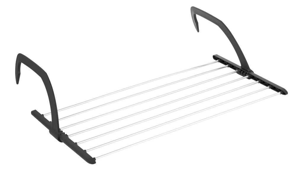Varal Portátil 63x35x16cm Preto Casa&Ideia