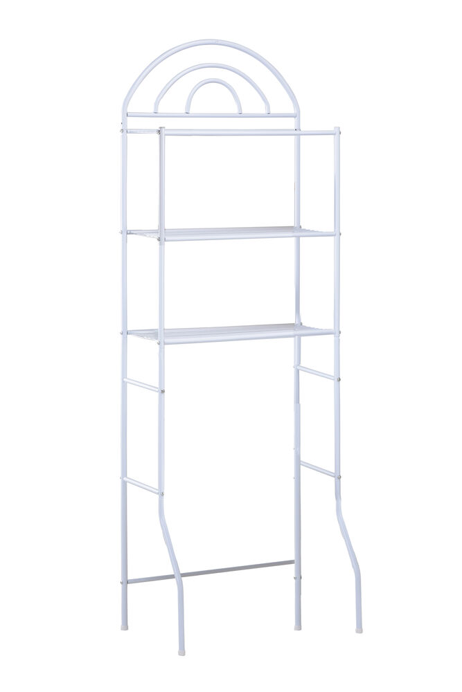 Estante Para Banheiro 24,5x59x169cm Branco Casa&Ideia