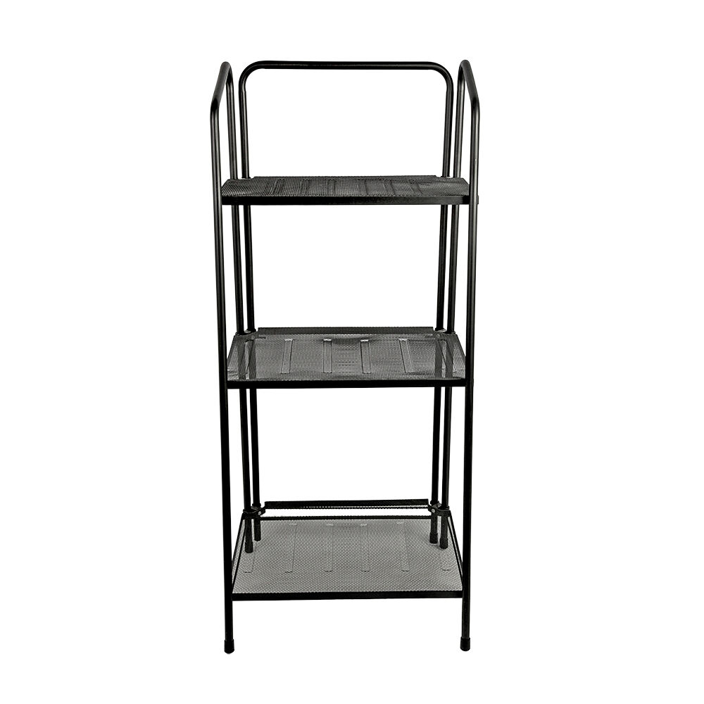 Estante 3 Prateleiras 57x48x128cm Preto Diagonal