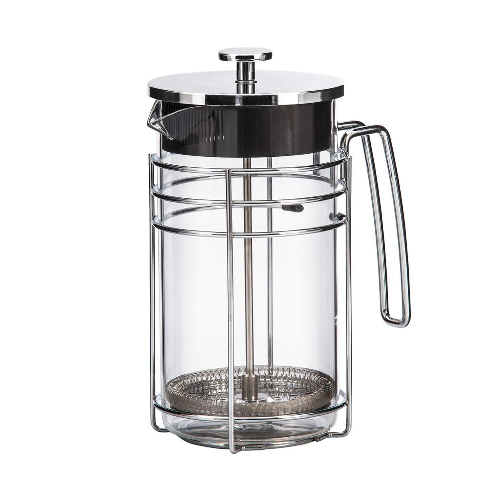 Cafeteira Francesa 1L Transparente Vidro Oxford
