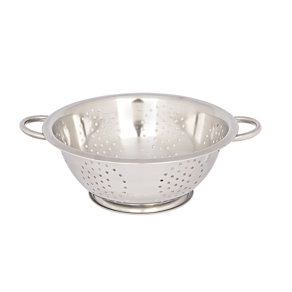 Escorredor de Massas e Arroz Espelhado Inox 28cm Casa&ideia