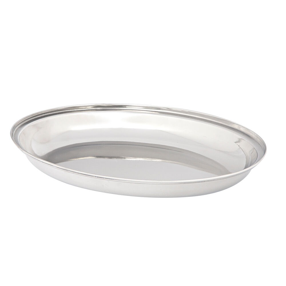 Travessa Funda Espelhada Inox 25cm Casa&Ideia