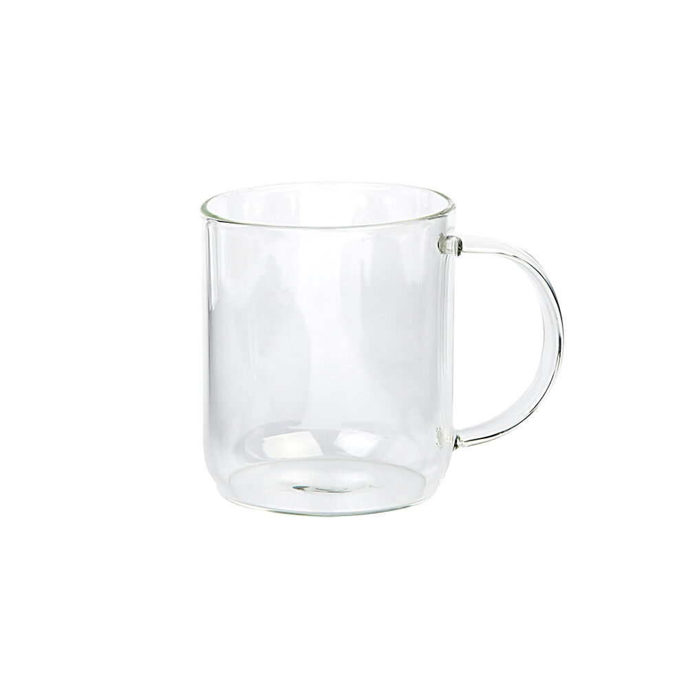 Caneca Boro Clear 450ml Transparente  Casa&Ideia