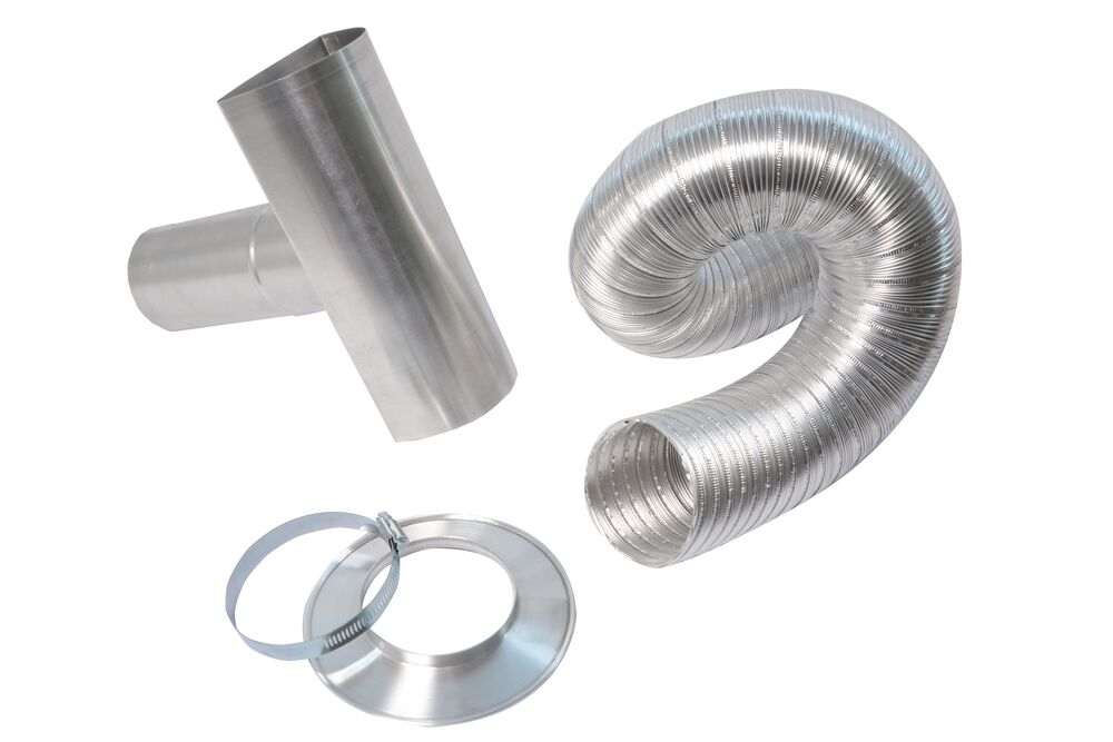 Kit Chaminé para Aquecedor a Gás Alumínio 8x1,5 Distak