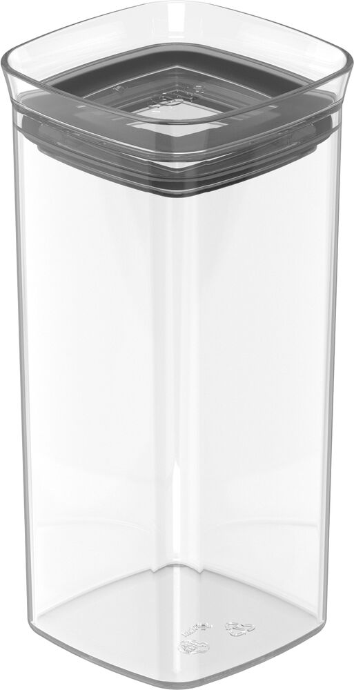 Pote Acrílico Hermético Block Natural 340ml Ou