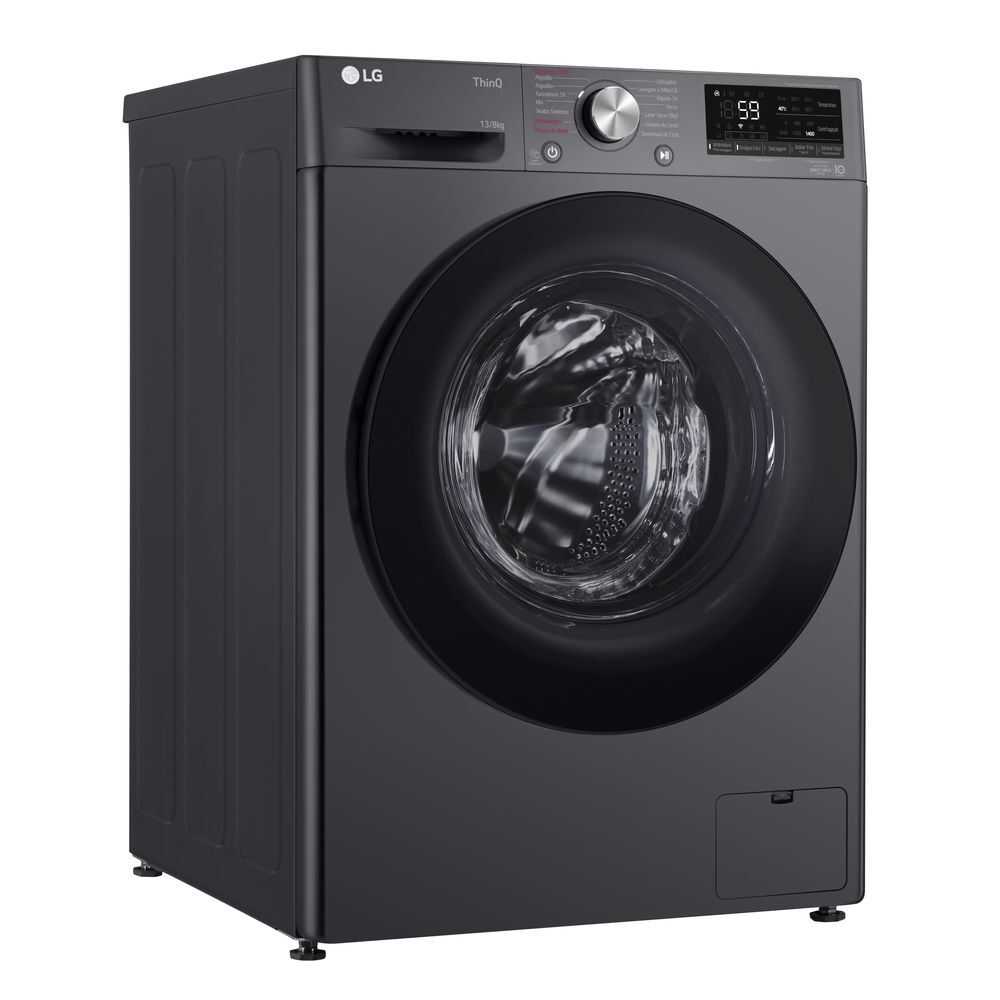 Lavadora de Roupas Lava e Seca CV5013BC4 Cinza Titanium 13KG  LG