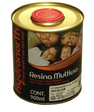 Resina Acrílica Multiuso 900ml Incolor Hydronorth