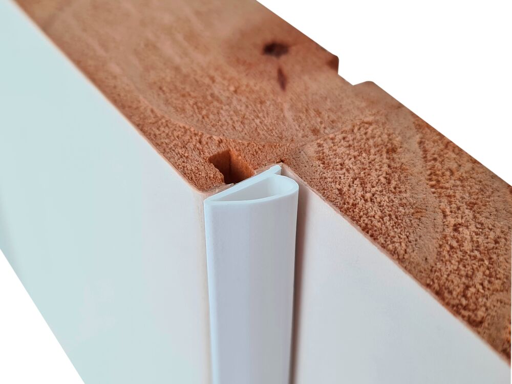 Protetor de Borracha para Porta 5792 5MTS Branco Belledoor