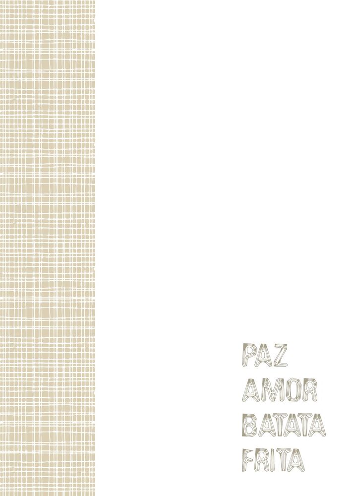 Kit Pano Copa 46x69cm Batata Frita Be Filato Home