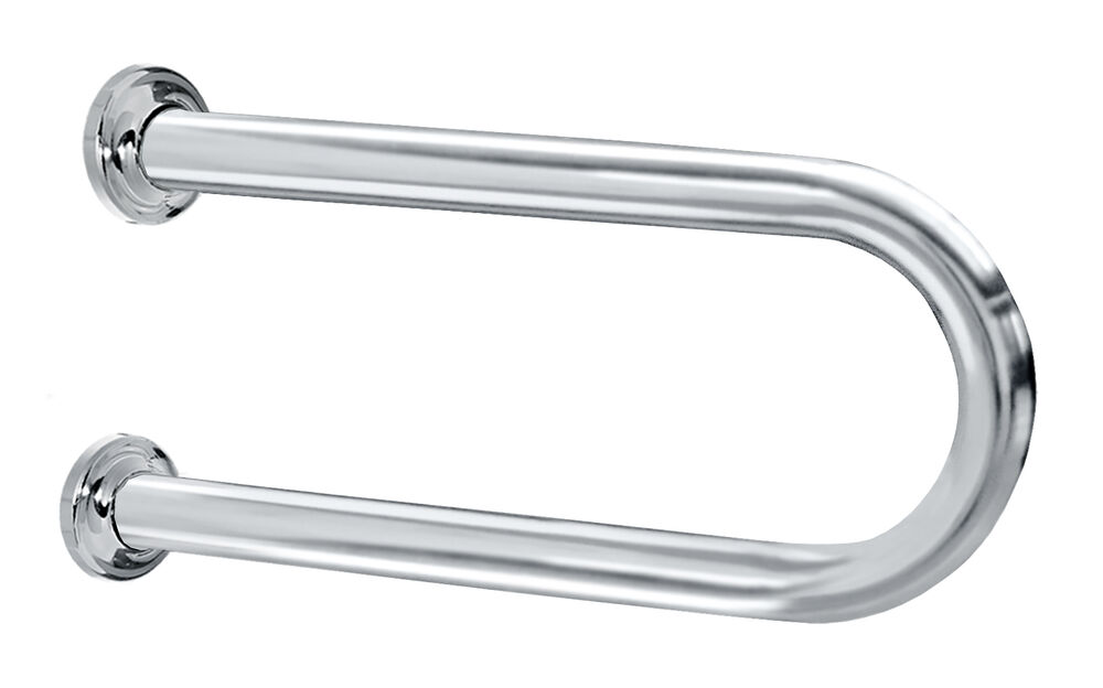 Barra de Apoio Lateral Fixa 30cm Cromado Sicmol