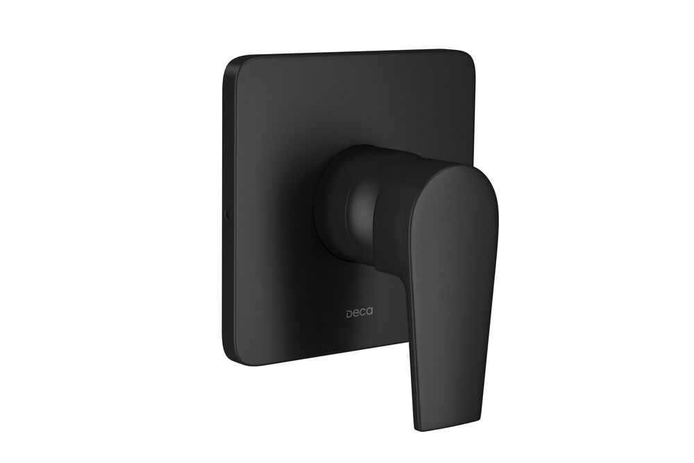 Acabamento Monocomando para Chuveiro Level Black Matte Deca