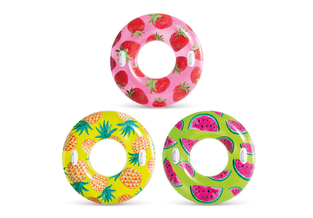 Boia Estampada Frutas Tropicais Intex