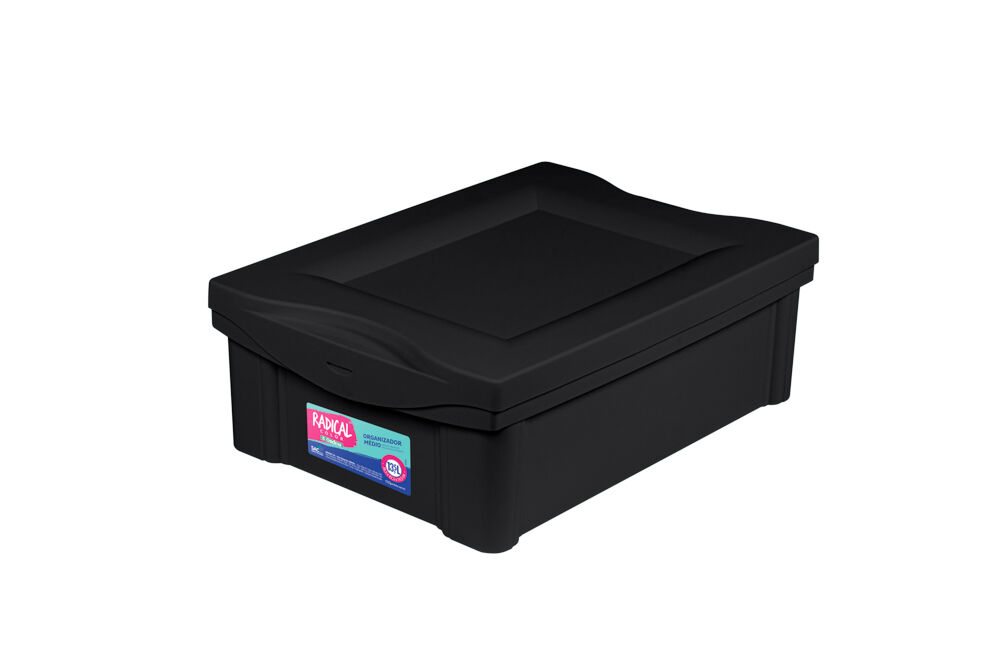 Organizador Médio Radical Color 13,5L 42,5x30,55x 14,5cm
