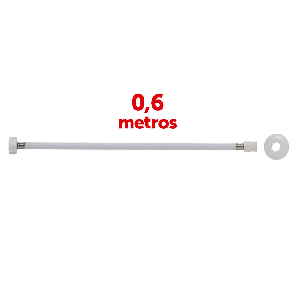 Engate Flexível Branco Blukit
