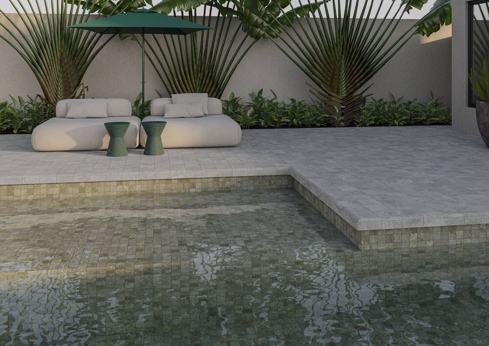 Porcelanato Capri Glacial Ma Bold Natural 20x20 Eliane