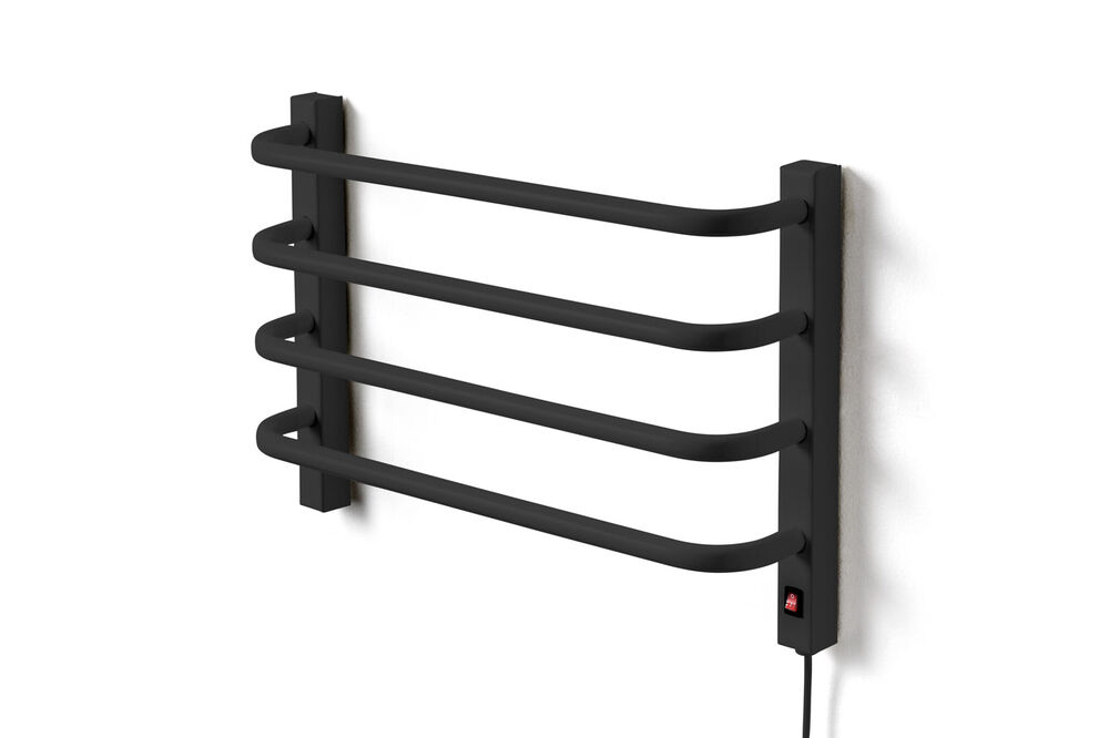 Toalheiro Térmico para 1 Toalha Preto 127V Flape
