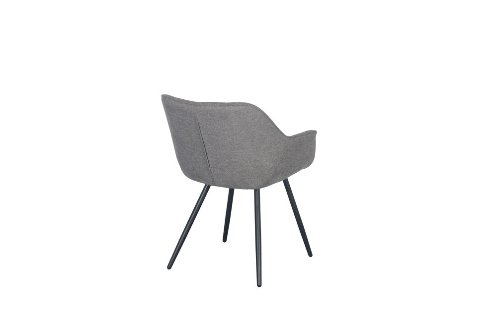 Poltrona Confort Cinza Retangular Diagonal