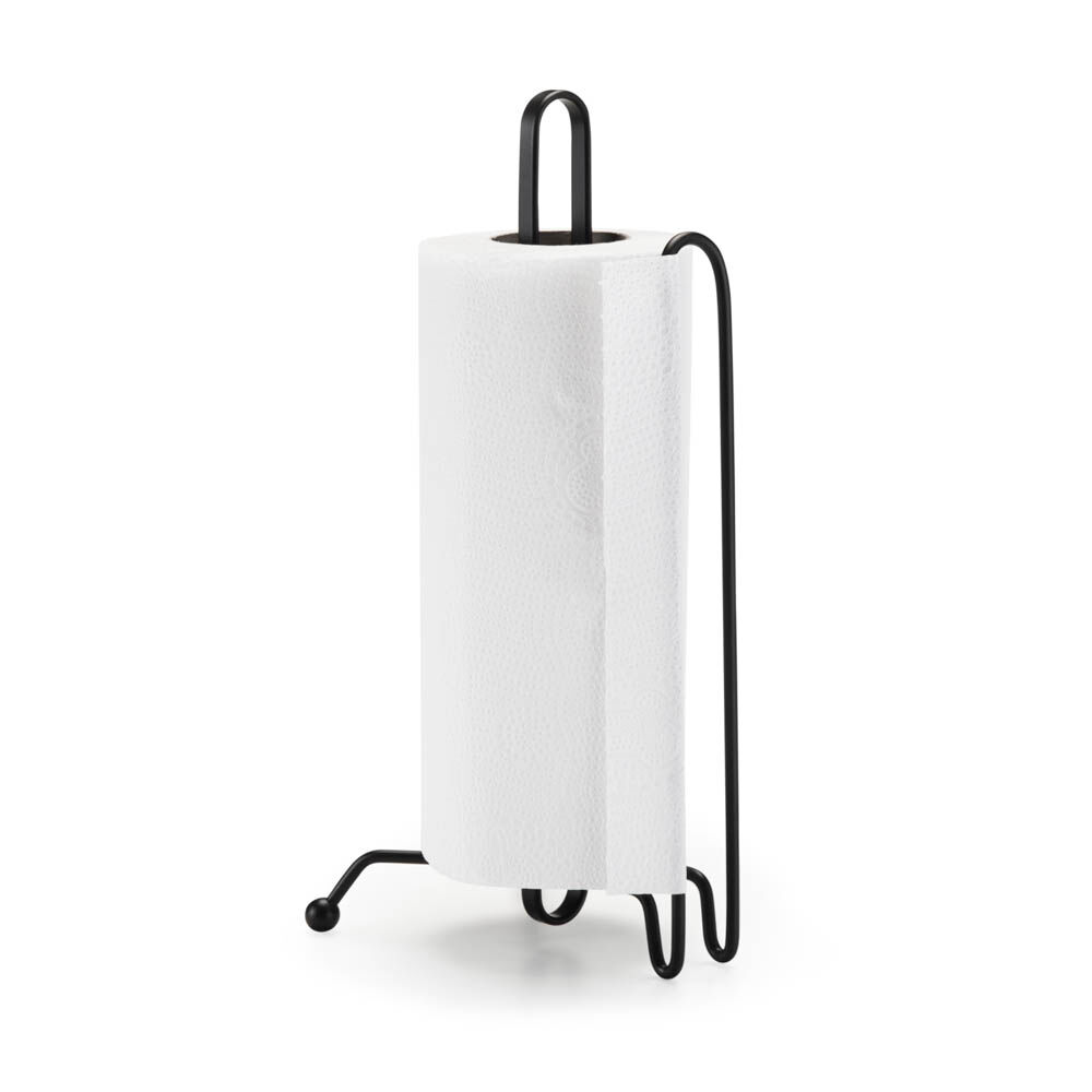 Suporte para Papel Toalha e Rolo Piatina Black Arthi