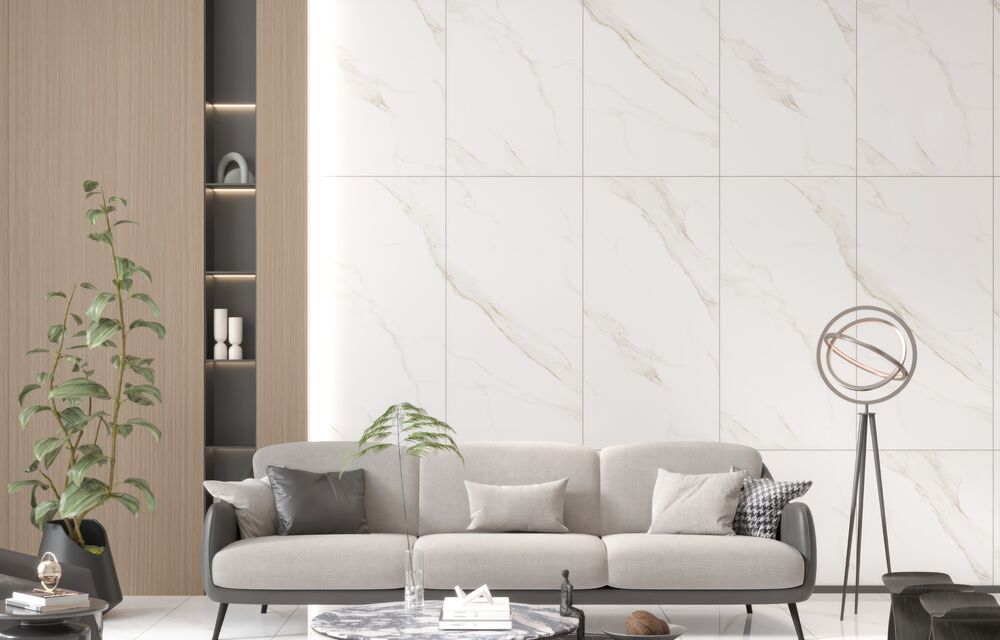 Porcelanato Esperanza Dorata Retificado Polido 60x120 Málaga