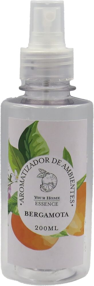Spray Ambientes Bergamota 200ml Aromar Perfumes