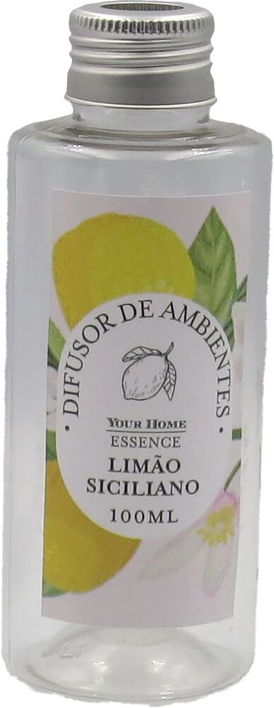 Difusor de Aromas Limão Siciliano 100ml Aromar Perfumes