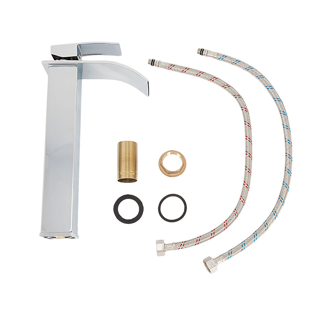 Misturador Monocomando Cascata Bica Alta Cromado 1/4 Volta Premium