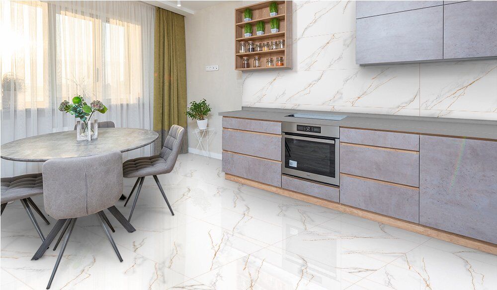 Piso Cerâmico Pr40311 Branco Avela Retificado Polido 40x75 Ilhabella