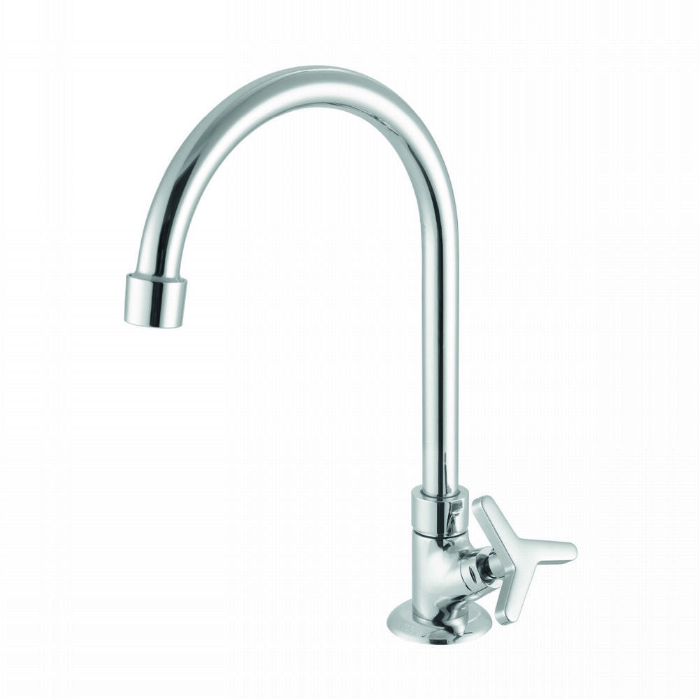 Torneira Bica Alta Tríade C 15 Cromado Meber Metais