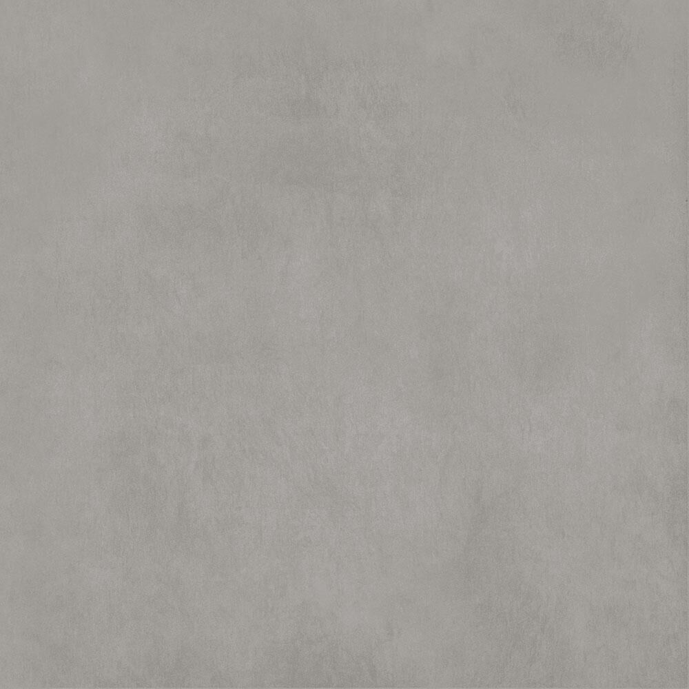 Piso Cerâmico Dry Tech Andromeda Cinza Concreto Retificado Acetinado 86x86 Málaga