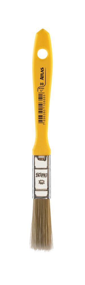 Pincel Trinchas Amarelo 1,5x17,5 Atlas