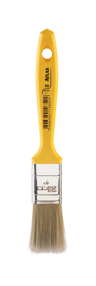 Pincel Trinchas Amarelo 2,5cm Atlas