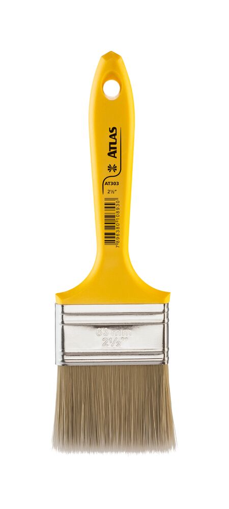 Pincel Trinchas Amarelo 6,5x21,5 Atlas
