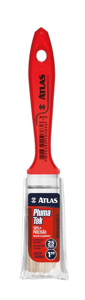 Pincel Trinchas Vermelho 2,5x19 Atlas