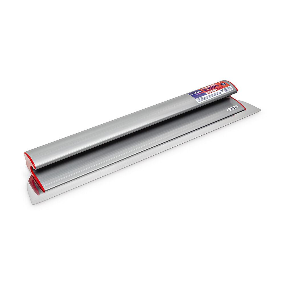 Desempenadeira de Aço Inox 60cm Cinza Atlas