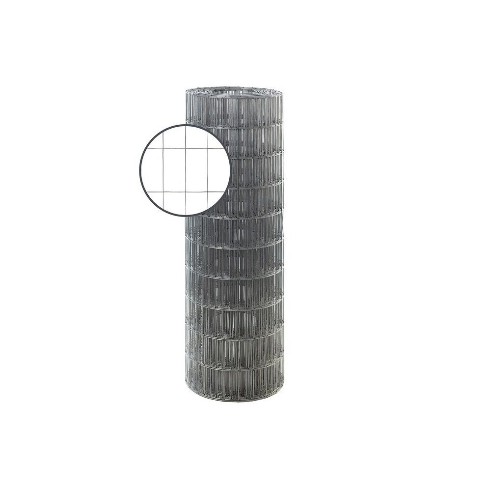 Tela Rebo 2,5x2,5cm Fio 1,24 Galvanizado 0,50x25m Pregos Benorte